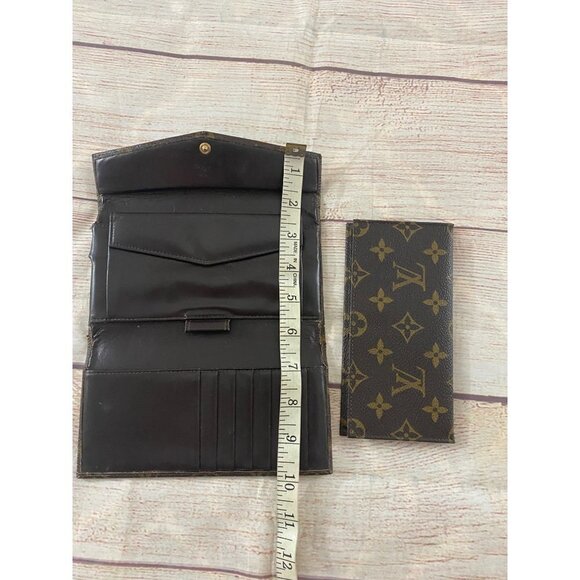 Vintage Louis Vuitton Women's  Monogram Wallet W/ Fabric Design - OS - Picture 10 of 12